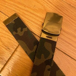 J.Crew Factory Camo Print Belt